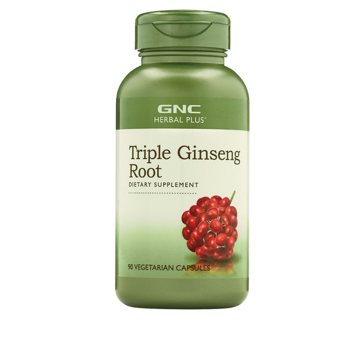 GNC Herbal Plus® Triple Ginseng Root