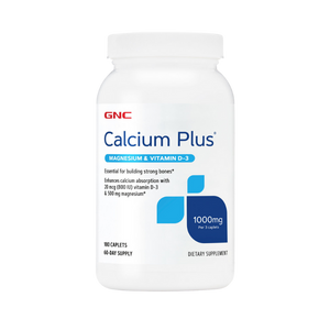 GNC Calcium Plus Magnesium & Vitamin D-3 1000 mg