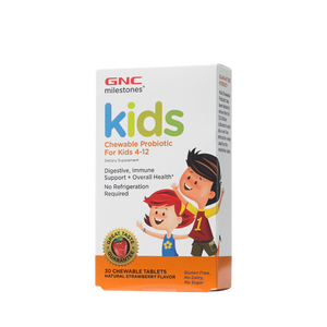 GNC Milestones® Kids Probiotic - Para Niños de 4-12 años