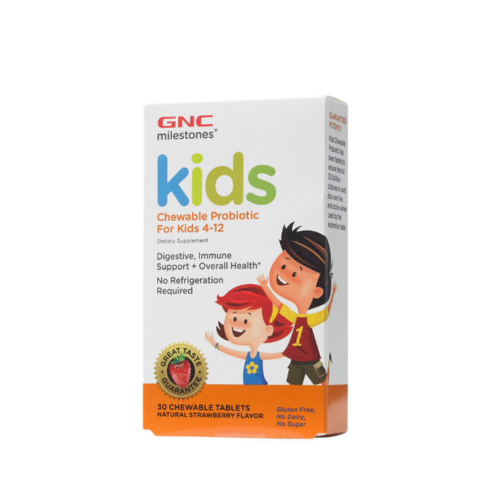 GNC Milestones® Kids Probiotic - Para Niños de 4-12 años