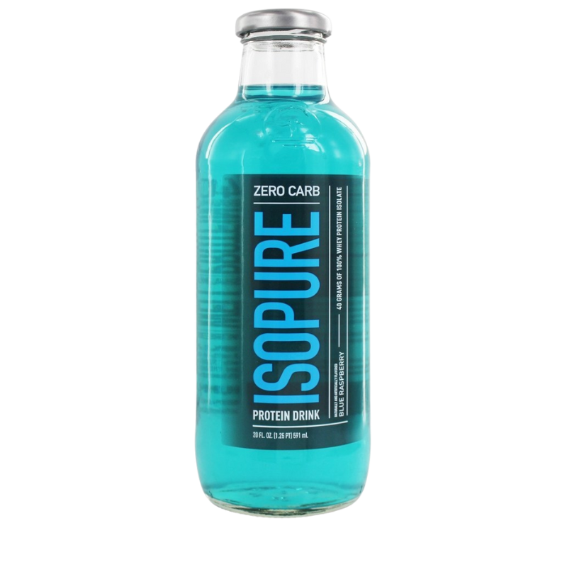 Isopure Protein Drink, Zero Carb, Blue Raspberry, Shop