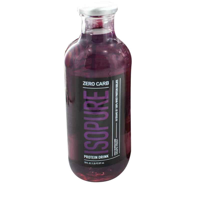 Isopure Zero Carb Isopure Protein Drink, Grape Frost, Drinks