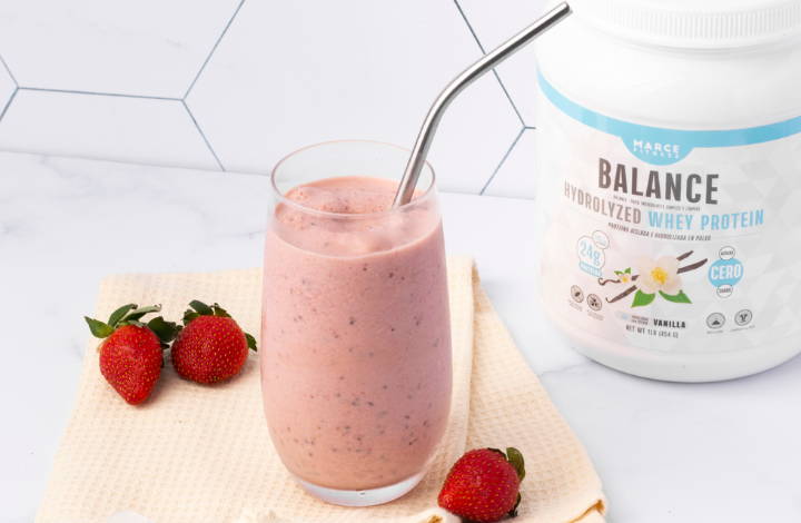 BATIDO PROTEICO DE FRESA