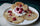 WAFFLES DE BANANO PROTEICOS CON FRAMBUESAS