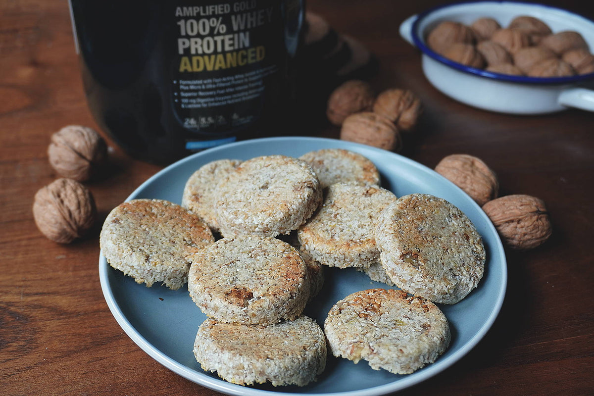 GALLETAS DE COCO Y AVENA CON NUECES