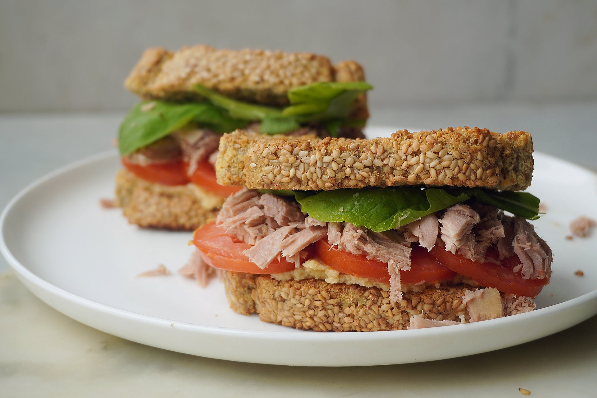PAN KETO DE ALMENDRAS SANDWICH