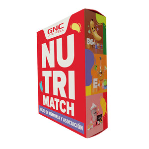 Juego de Memoria y Asociación Nutri Match