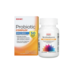 Combo GNC Probiotic 50 Billones + Women Energia & Metabolismo