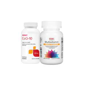 Combo GNC CoQ-10 200 mg + Womens Energia & Metabolismo