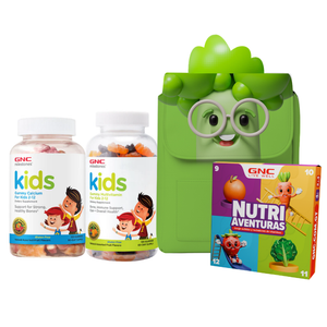 Combo Milestones Kids + Juego Nutriaventuras + Mochila Brocoli