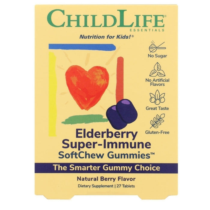 ChildLife® Elderberry Super Inmune SoftChew Gummies