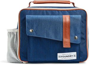 Fit +Fresh Foundry Horizontal Flap Lunch Bag Kit 6 Snack Containers