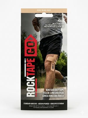 RockTape GO Athletic Tape White 3.8 cm x 9.14 m