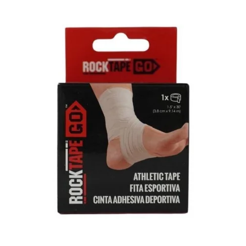 RockTape GO Athletic Tape White