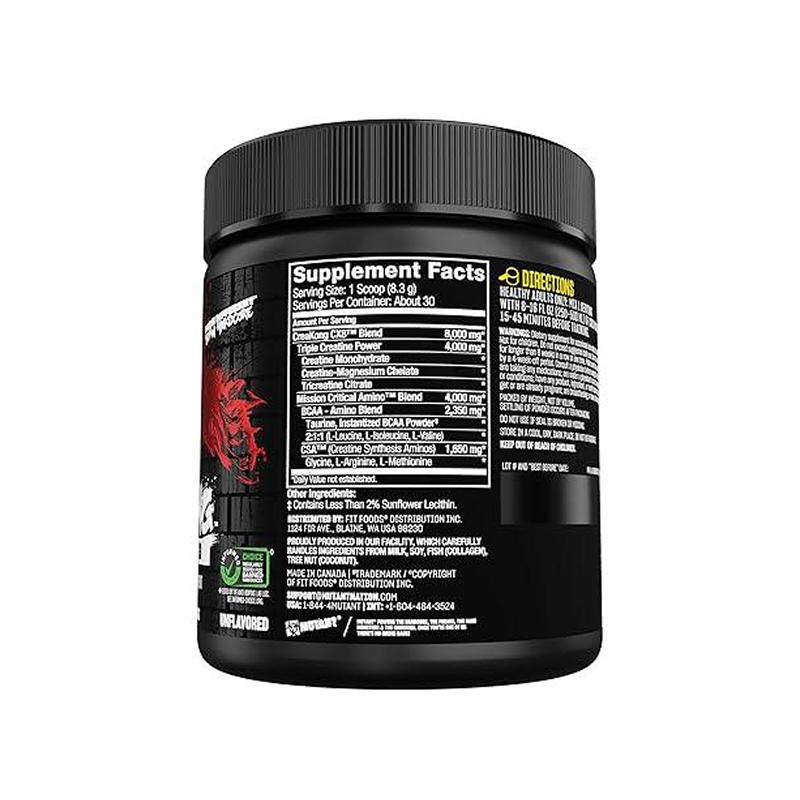 Mutant Creakong Creatine CX8 + Aminoácidos
