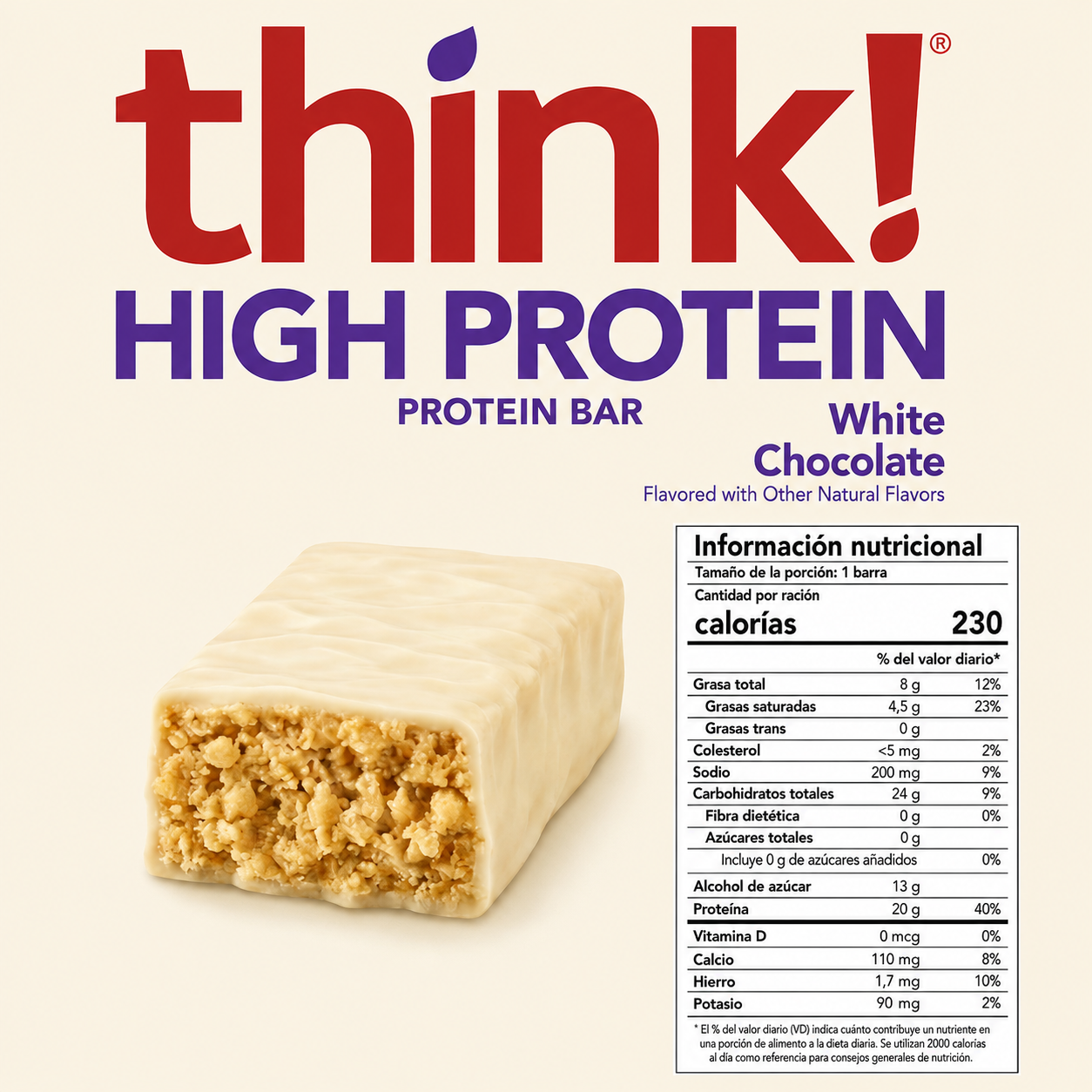 Think High Protein Bar