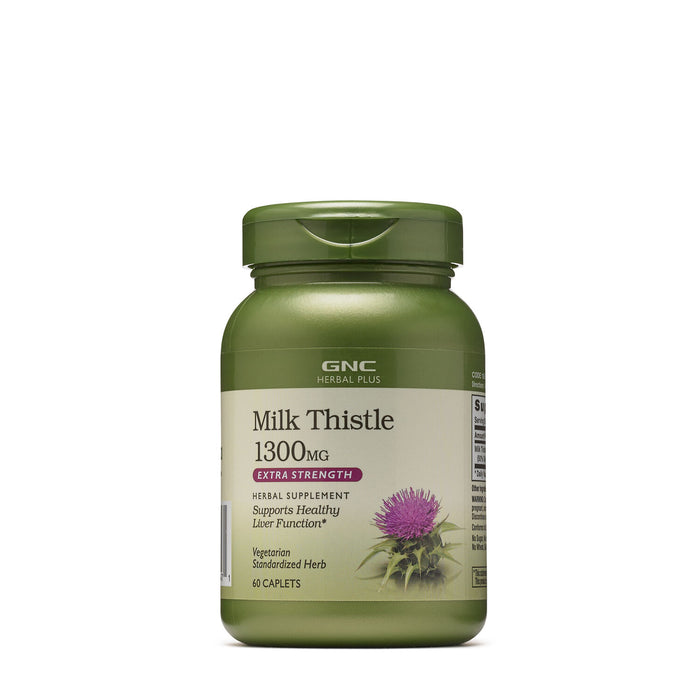 GNC Herbal Plus Milk Thistle 1300 mg