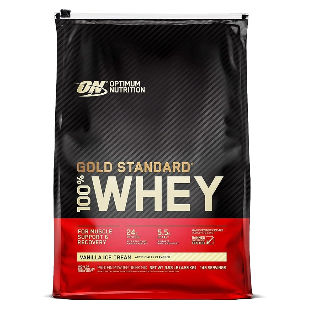 Optimum Nutrition Gold Standard® 100% Whey 10 Lbs – GNC Guatemala