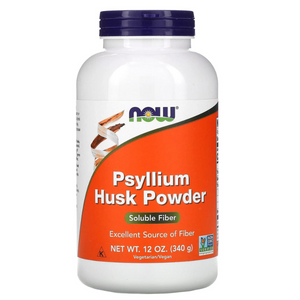 Now Food Psyllium Husk Powder Polvo