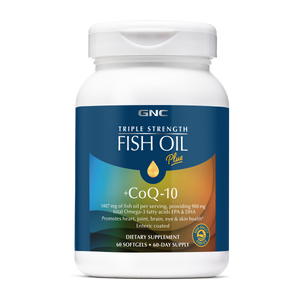 GNC Triple Strength Fish Oil + CoQ-10
