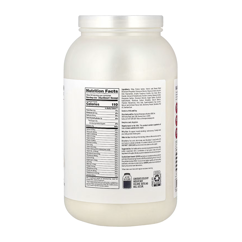 Isopure® Protein Powder - Zero Carb Protein
