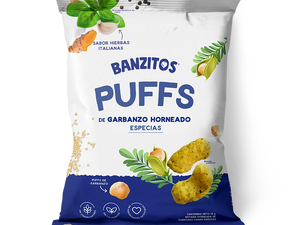 Banzitos Puffs de Garbanzo Horneado