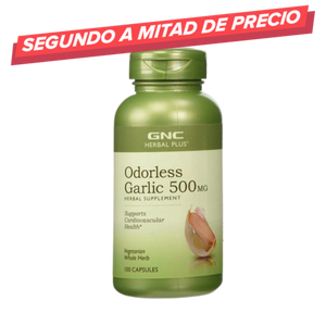 GNC Herbal Plus® Odorless Garlic 500 mg