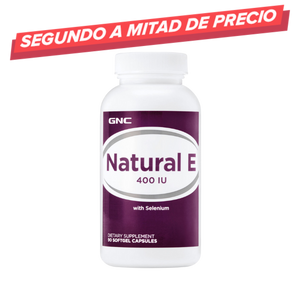 GNC Natural E 400IU with Selenium