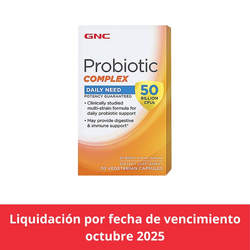 GNC Probiotic Complex 50 Billion CFU's