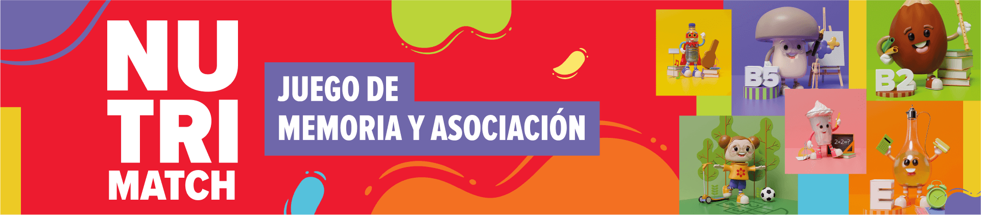 nutrimatch juegos de memoria y asociacion