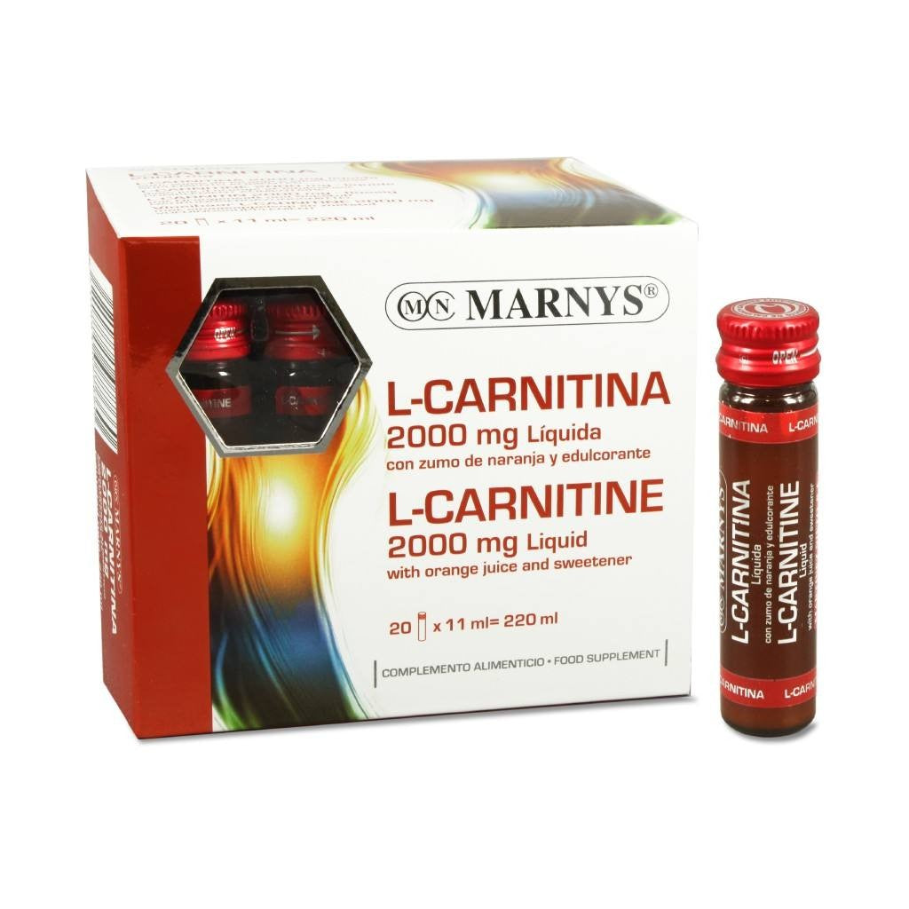 Marnys® L-carnitina 2000 mg Líquida – GNC Guatemala