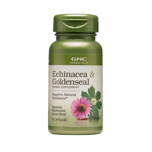 GNC Herbal Plus® Echinacea 250 mg & Goldenseal 125 mg