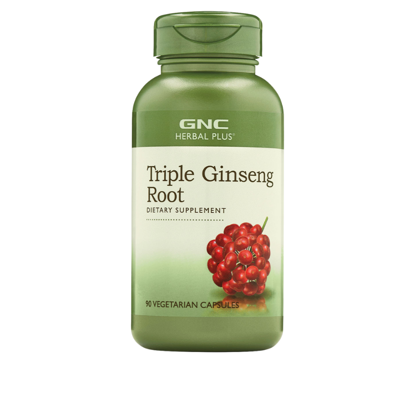 GNC Herbal Plus® Triple Ginseng Root