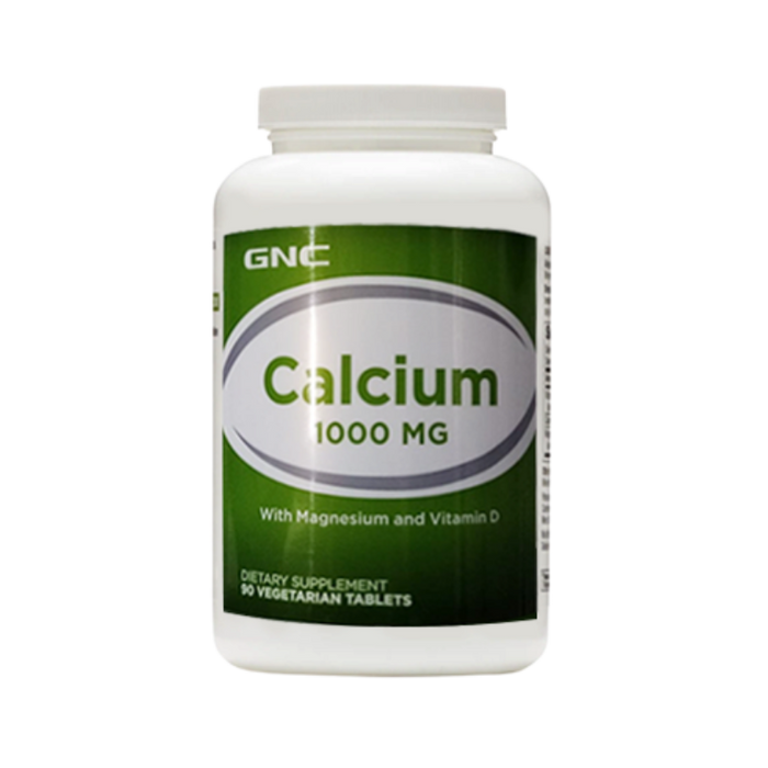GNC Calcium 1000 mg (con Magnesio y Vitamina D)