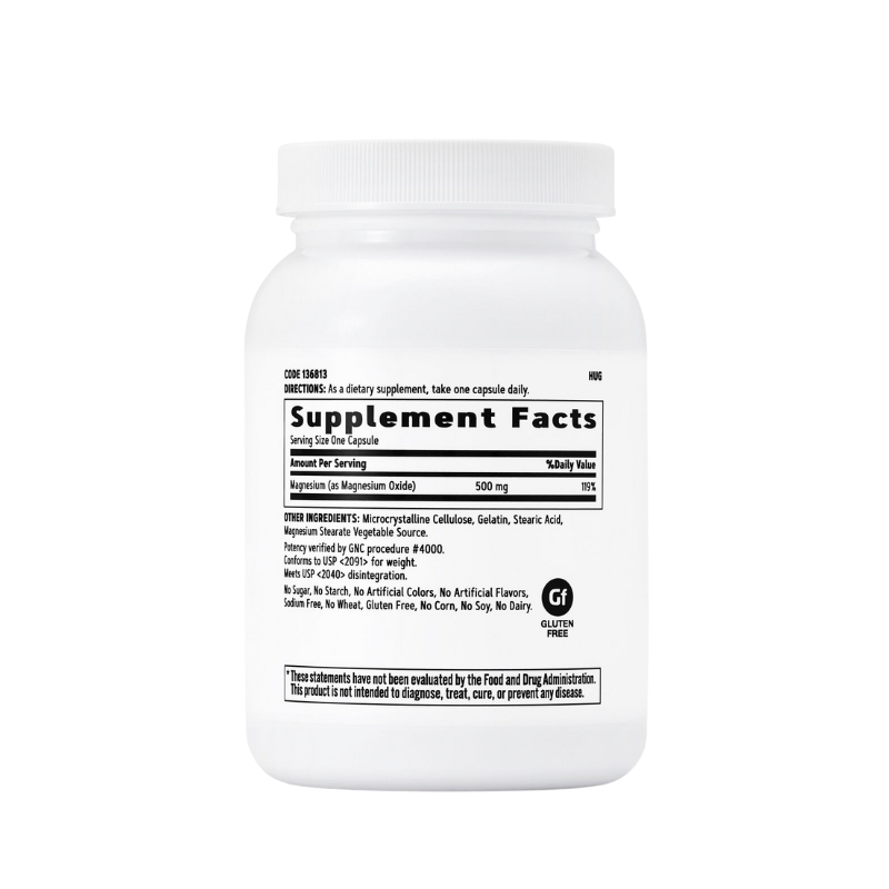 GNC Magnesium 500 mg