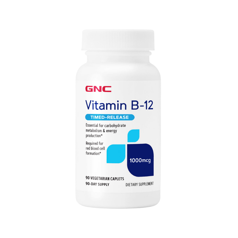 GNC Vitamin B-12 - Time Release 1000 mcg
