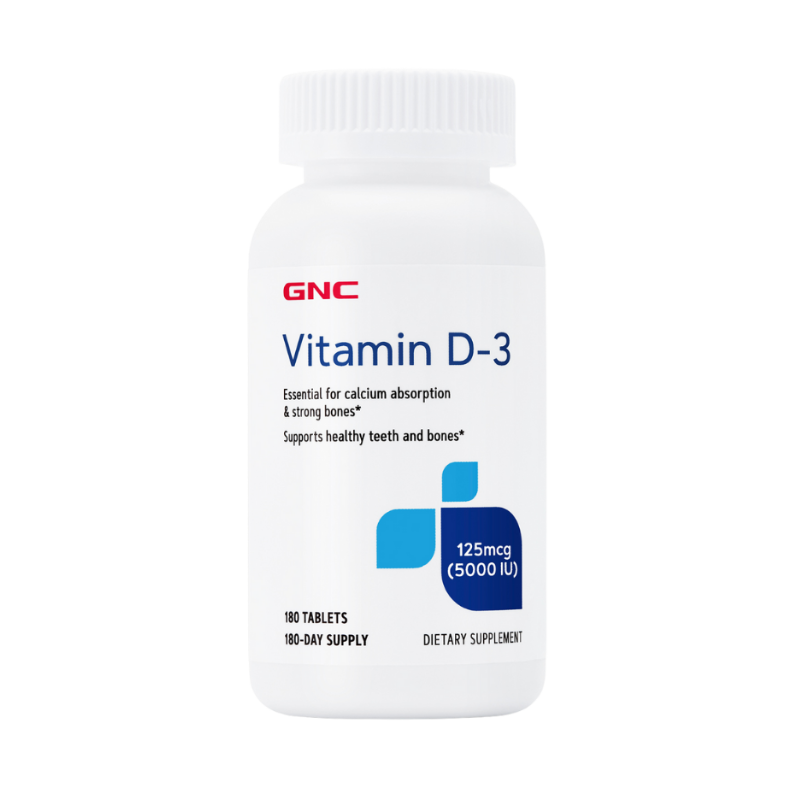 GNC Vitamin D-3 5000 IU