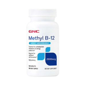 GNC Vitamin Methyl B-12 2500 mcg