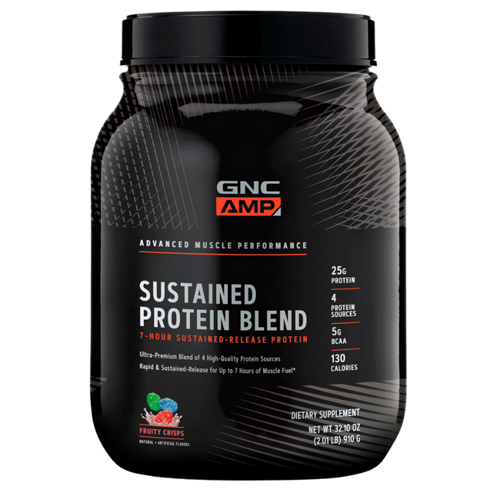 GNC AMP Sustained Protein Blend