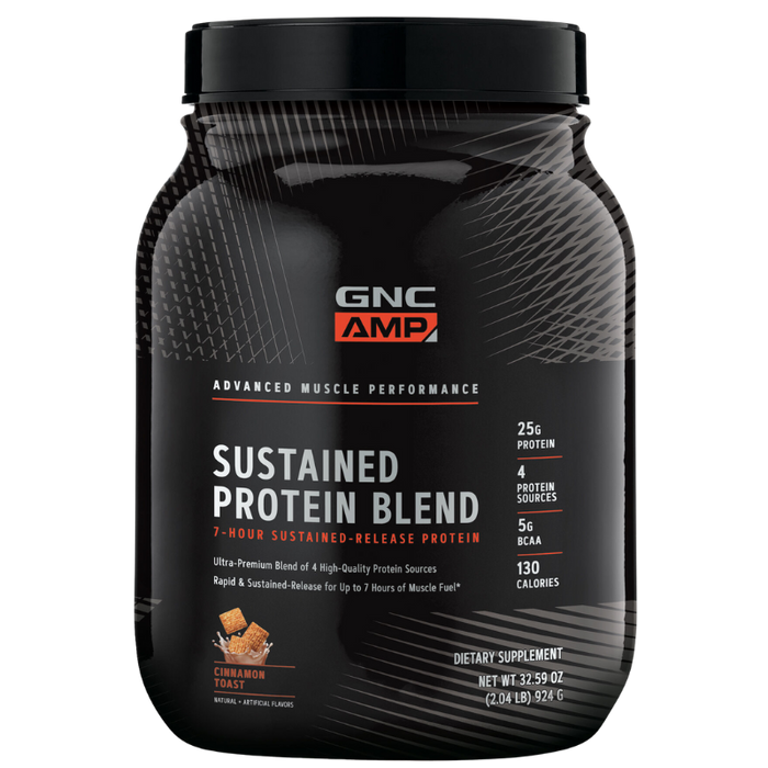 GNC AMP Sustained Protein Blend