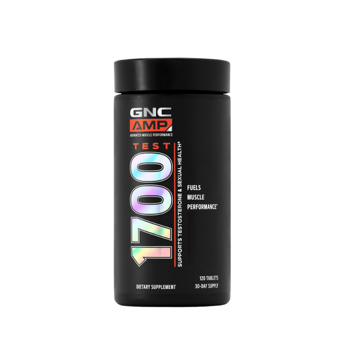 GNC AMP Test 1700 Testosterone Support Supplement