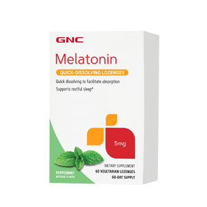 GNC Melatonin  Quick Dissolving Lonzenges 5 mg