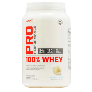 GNC Pro Performance® 100% Whey Vanilla Cream - 1.87 Lbs