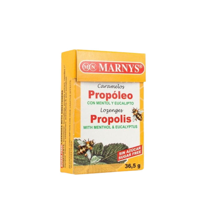 Marnys® Caramelos  Propóleo con Mentol y Eucalipto - Sin Azúcar