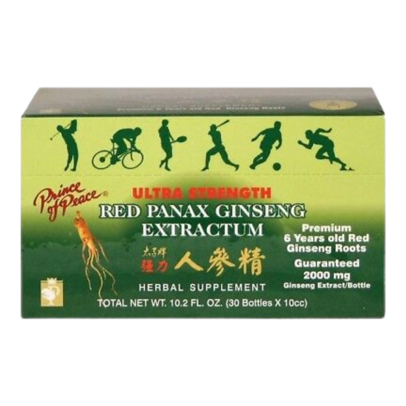 Ultra Strength Red Panax Ginseng Extractum Oral Liquid GNC Guatemala