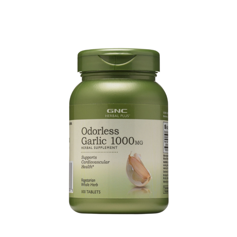 GNC Herbal Plus® Odorless Garlic 1000 mg