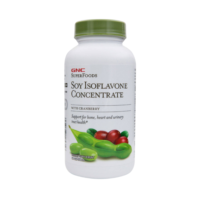 GNC Super Foods - Soy Isoflavone Concentrate With Cranberry