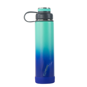 Ecovessel Boulder Insulated Stainless Steel Bottle 24 Oz. - Ombre Galactic Ocean